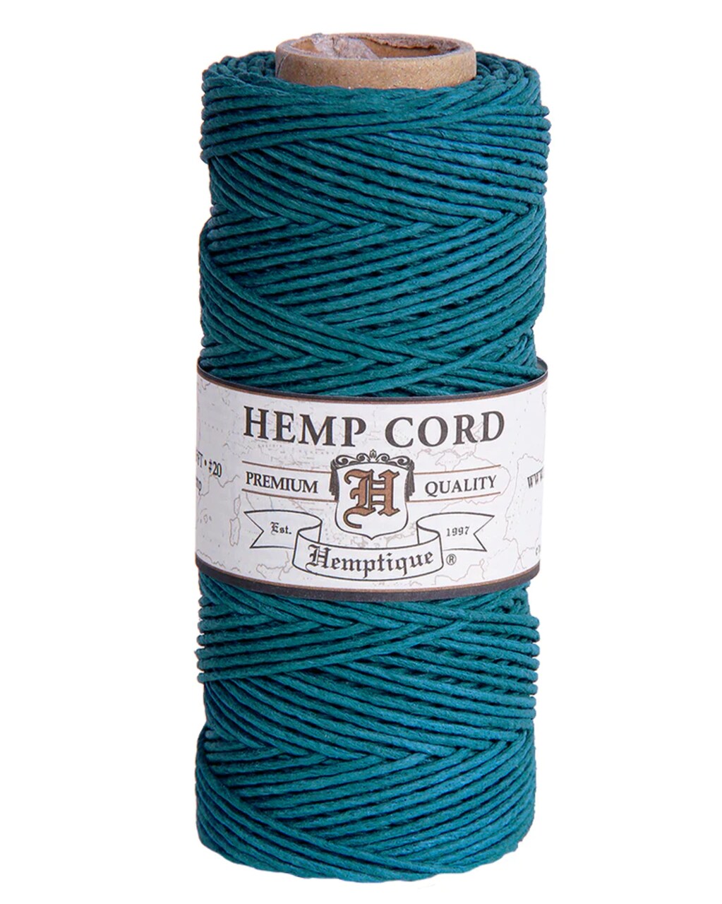 Hemptique 1mm #20 Hemp Cord Spools Jewelry Making Macrame Crochet Crafting Gift Wrapping